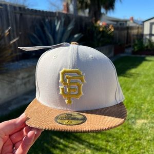 SF GIANTS CORDUROY HAT WORLD SERIES FALL CLASSIC